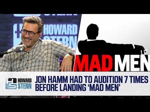 Jon Hamm Auditioned 7 Times for “Mad Men”
