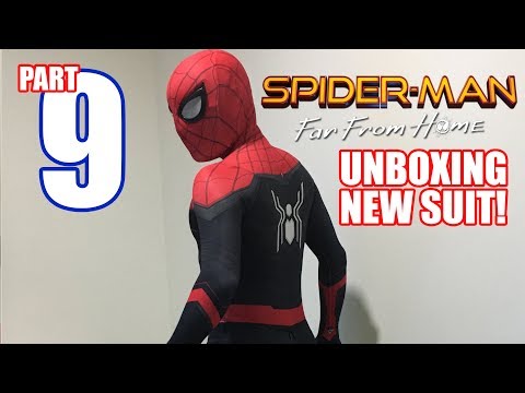 UNBOXING Spiderman Far From Home Suit!!!