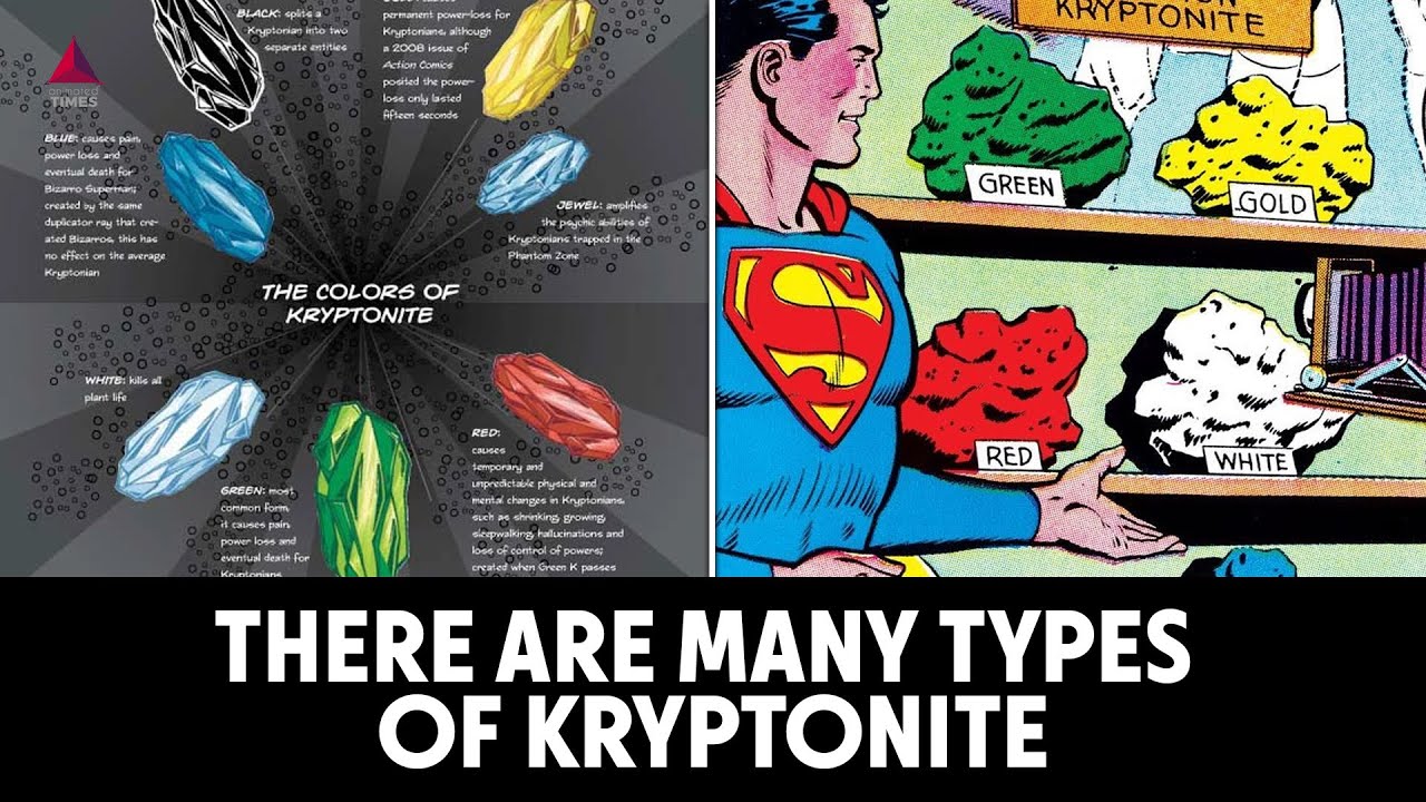 There are Many Types of Kryptonite | #Shorts