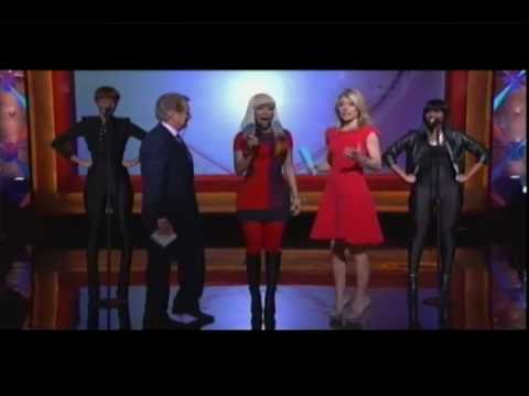 Morning Show Regis Philbin GRABS Nicki Minaj's butt!!!