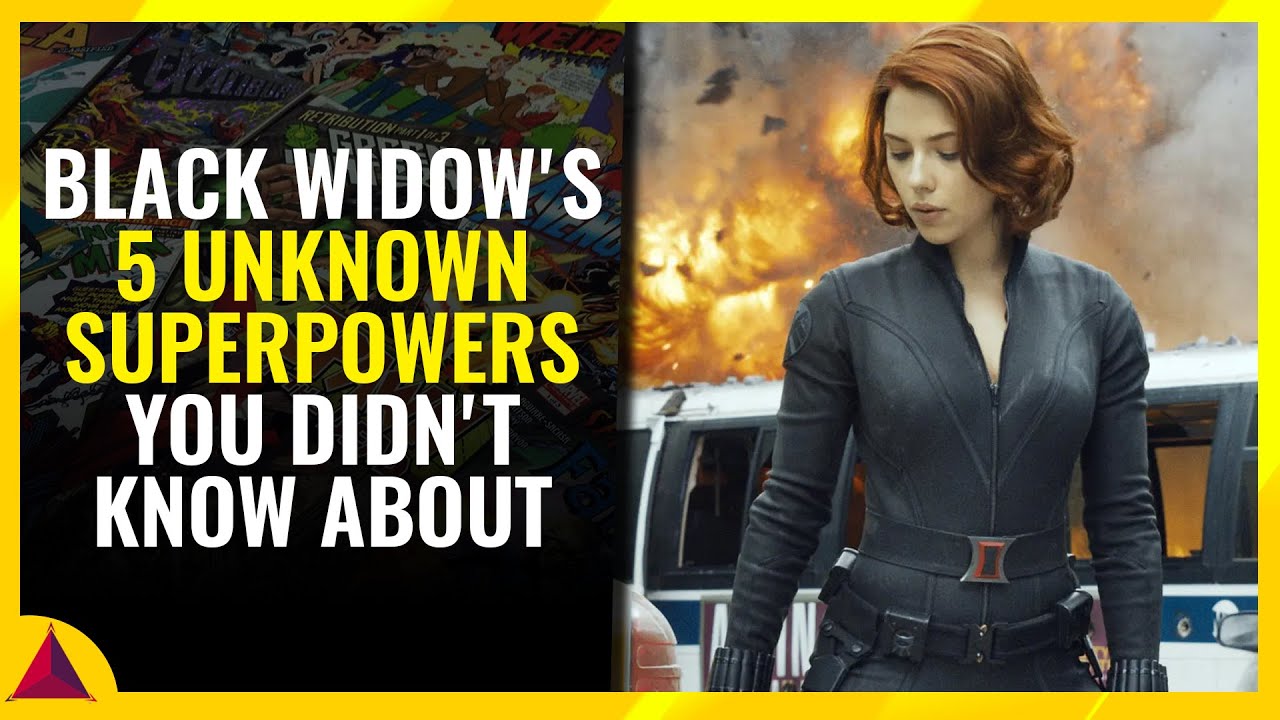 Black Widow's 5 Unknown Superpowers You Didn't Know About