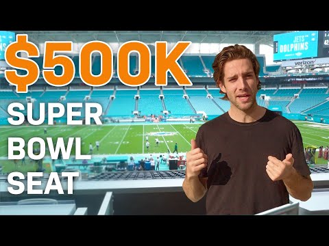 What a $500K Seat Gets You at the Super Bowl | All Access | GQ Sports