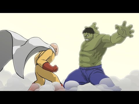 Hulk vs Saitama Animation (Part 1) - Taming The Beast
