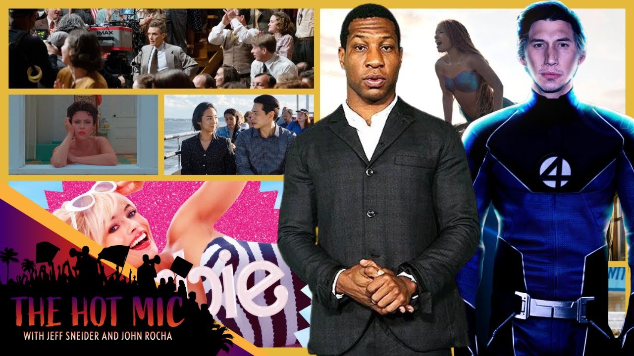 Jonathan Majors Update, Adam Driver Offered Reed Richards, 2023 Summer Movie Draft - THE HOT MIC