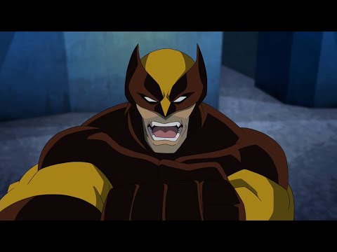 Wolverine Scares Spiderman - Ultimate Spider-Man