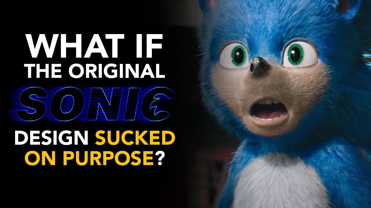 What If The Original Sonic Design Sucked On Purpose?