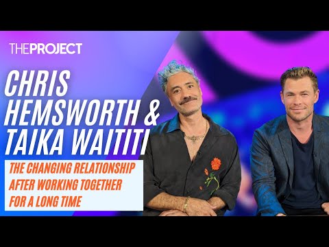 FULL INTERVIEW: Chris Hemsworth & Taika Waititi On Working Together For A Long Time On Thor
