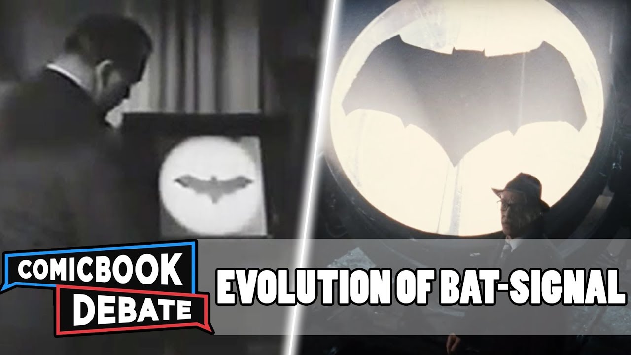 Evolution of Bat Signal in Movies & TV in 9 Minutes (2019)