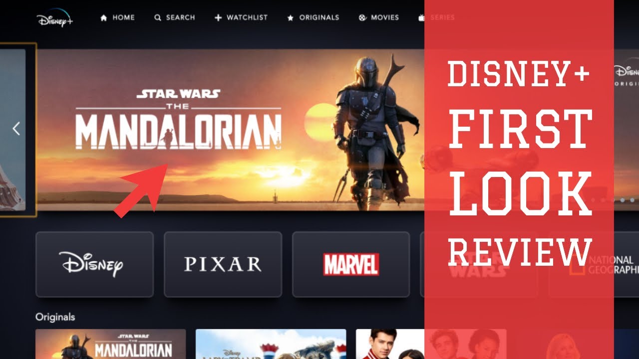 Disney Plus- First Look and Walk Through