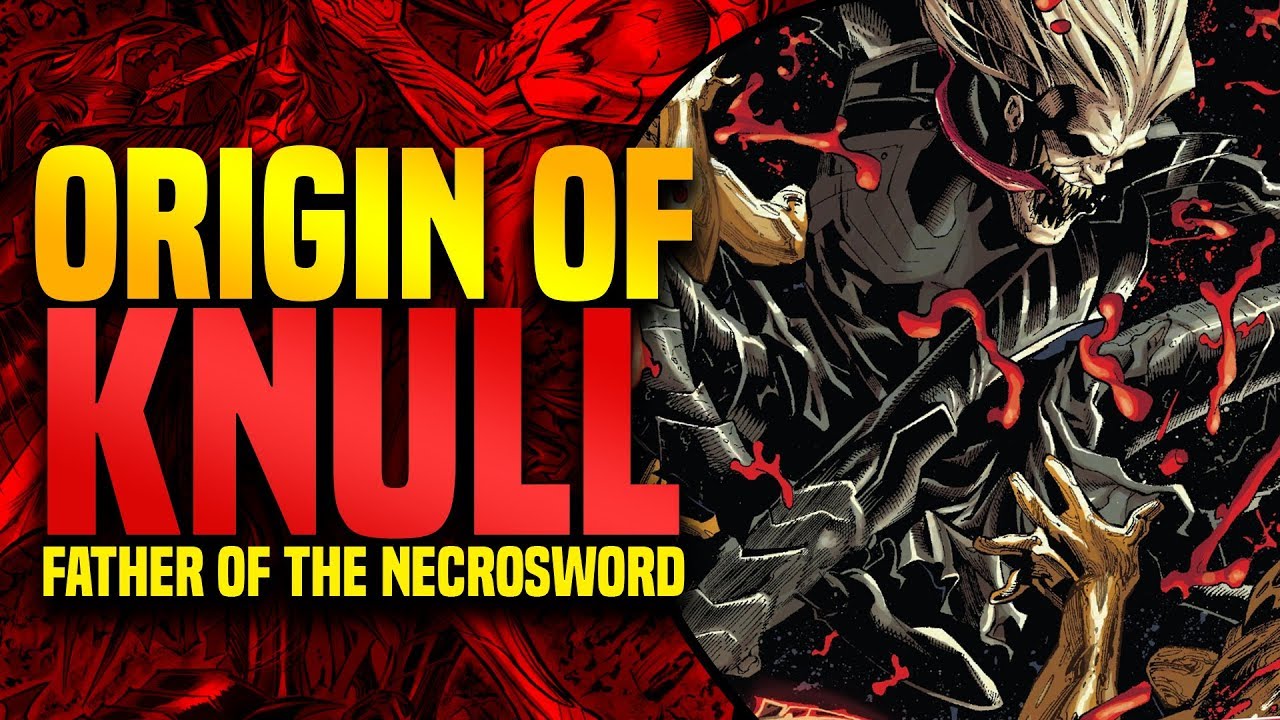 Origin Of Knull: The Birth Of The "Necrosword"+ "All-Black" The First Symbiote