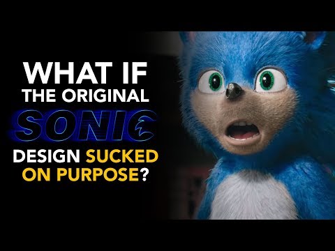 What If The Original Sonic Design Sucked On Purpose?