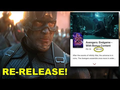 EVERYTHING You Need to Know About RE-Release of AVENGERS ENDGAME