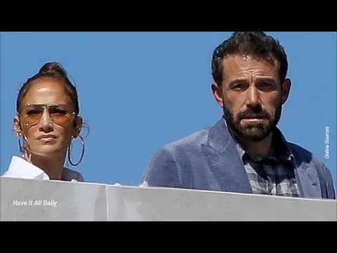 J Lo & Ben Affleck Look Tense As They  check in on the renovation of her swanky $28M Bel-Air pad