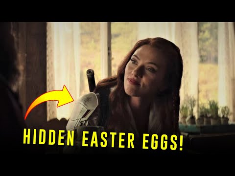 Black Widow Every Hidden Easter Egg Revealed!