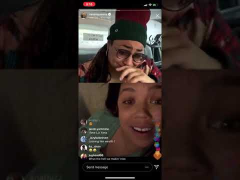 Raven-Symoné and Kiely Williams - Instagram Live (04-09-2020)