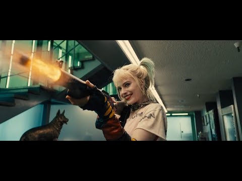 Birds of Prey - Harley Quinn vs Cops & Prisoners - Police Station Fight Scene (1080p)