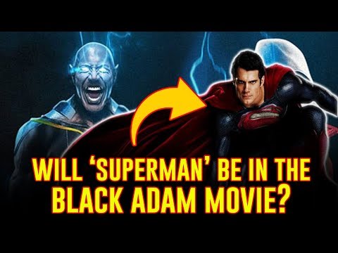 Will Superman Be In The Black Adam Movie