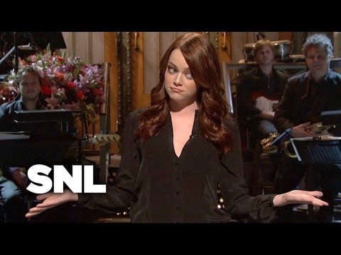 Monologue: Emma Stone on Attracting Nerdy Fans - SNL