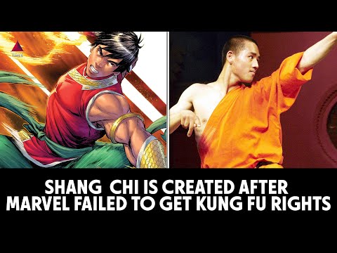 Shang  chi is created after marvel failed to get kung fu rights! | #Shorts