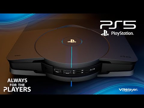 PS5 PlayStation 5 - Concept Design Trailer V2 - Welcome to the future of Gaming - VR4Player