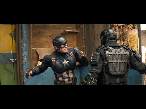 Captain America - Fight Moves Compilation(CW included) HD
