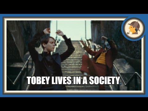 Cool Peter dances on the Joker stairs