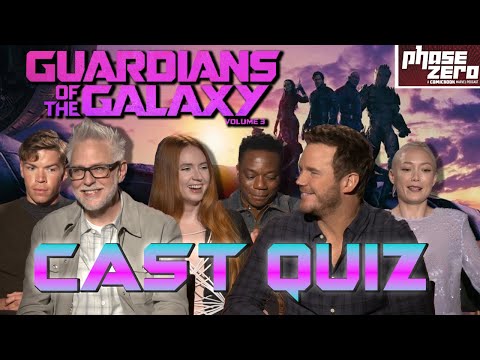 How Well Do The Guardians Of The Galaxy KNOW Their Guardians?! - Cast Quiz (GotG Vol 3)