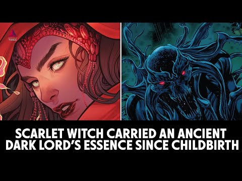 Scarlet Witch Carried An Ancient Dark Lord’s Essence Since Childbirth #Shorts