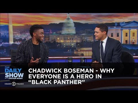 Chadwick Boseman - Why Everyone Is a Hero in "Black Panther" - Extended Interview