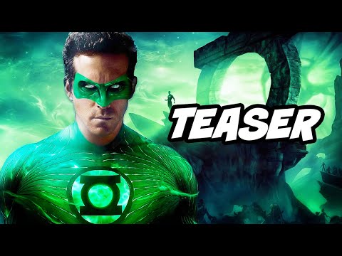 Green Lantern Teaser - Justice League 2021 Series and Ryan Reynolds Deadpool Jokes