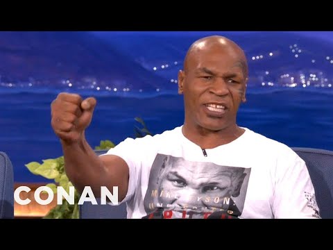 When Mike Tyson Saw Robin Givens With Brad Pitt | CONAN on TBS
