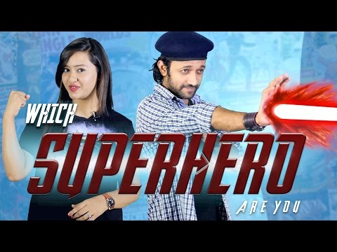 ✔ Which SUPERHERO Are You? | #MARVEL | #DC | Know Your Superhero
