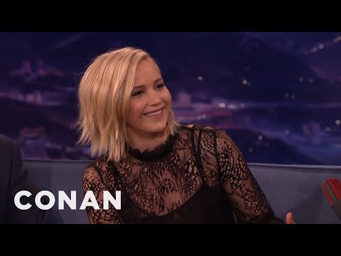 Jennifer Lawrence: Liam Hemsworth Is An Animal | CONAN on TBS