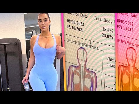 Kim Kardashian Reveals Body Fat Percentage After Body Scan