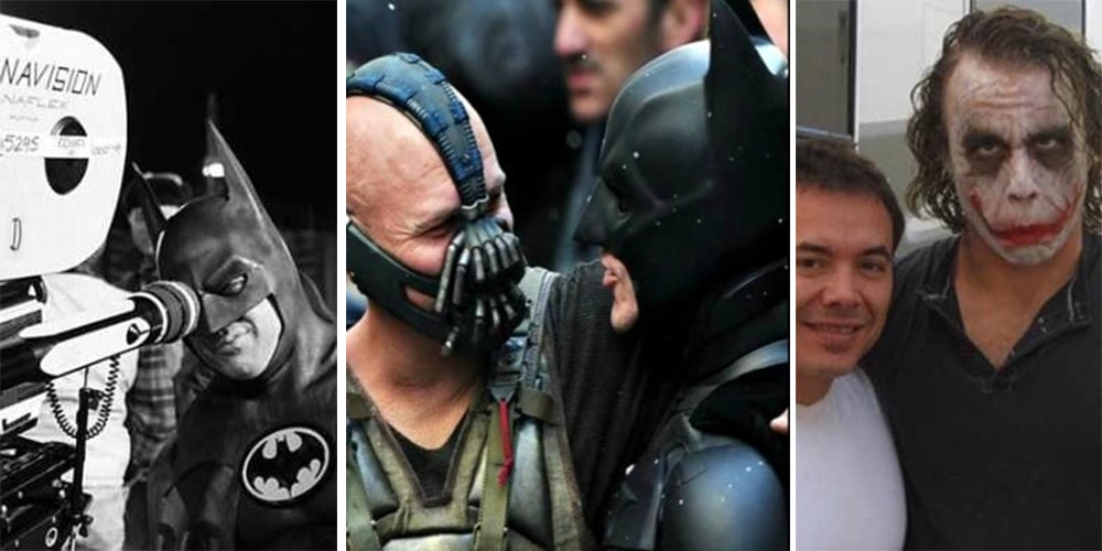 15 Rare Behind The Scenes Photos From ALL Batman Movies