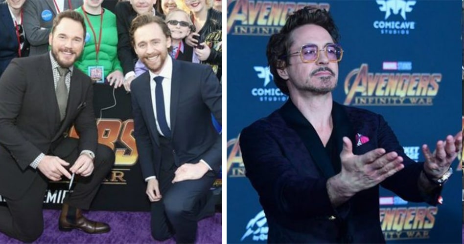 infinity war premiere AT