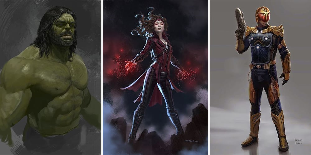 25 Mind Blowing MCU Hero Concept Design We Wish Made It Into The Movies