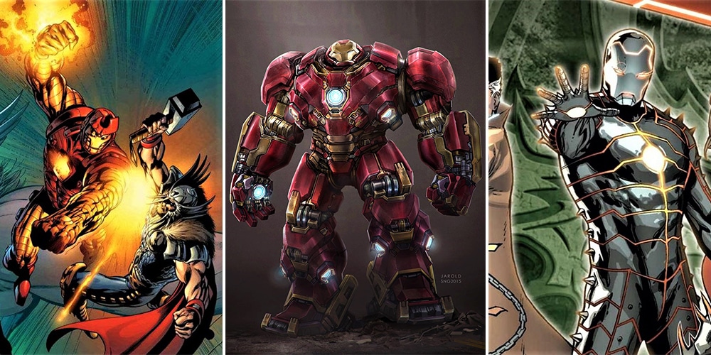 8 Insane Iron Man ‘Buster’ Suits Way Cooler Than The Hulk Buster