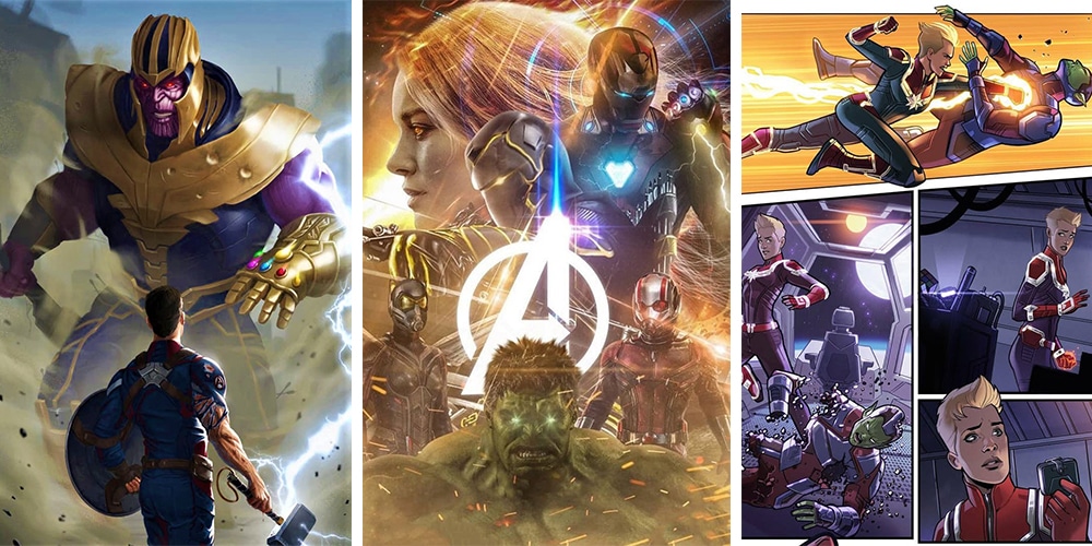 Avengers Reassembled: 22 Crazy Pieces Of Avenges 4 Fan Art The Will Blow Your Friggin Mind!
