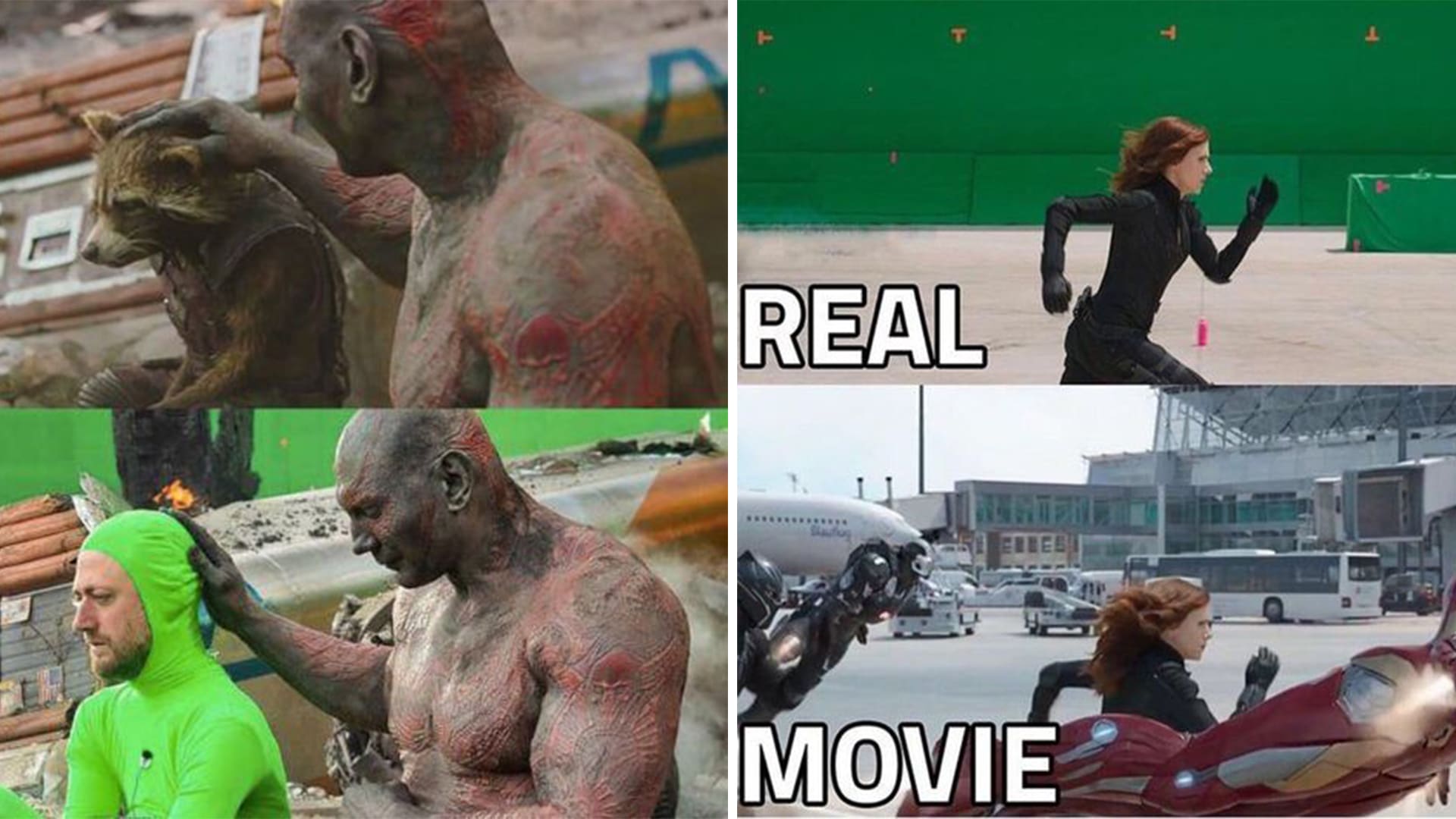 13 Shocking Before/After CGI Images That Will Change The Way Fans Look At MCU Movies