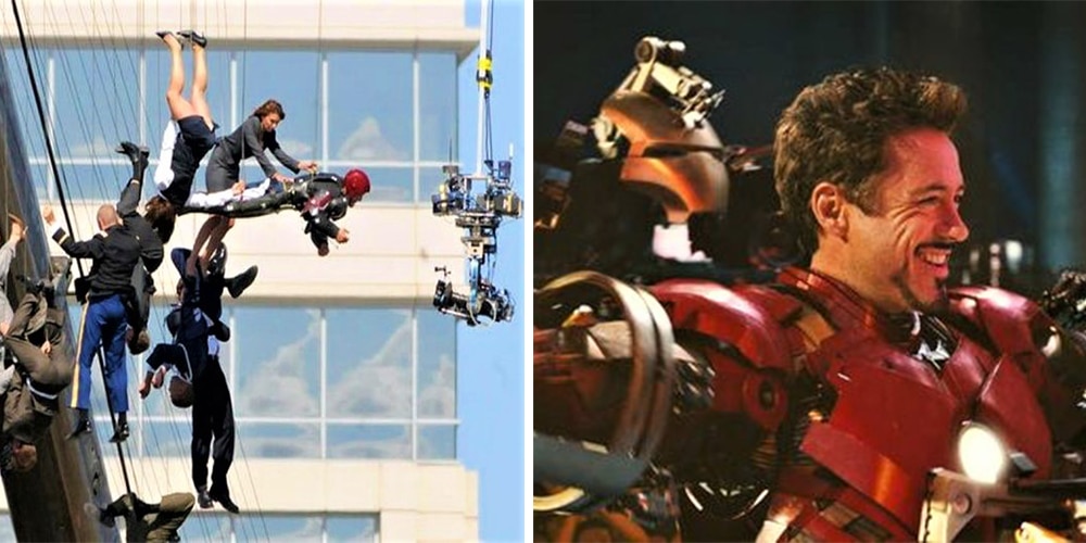 Iron Man: 30 Super Interesting Behind-The-Scenes Photos That Completely Change The Movies