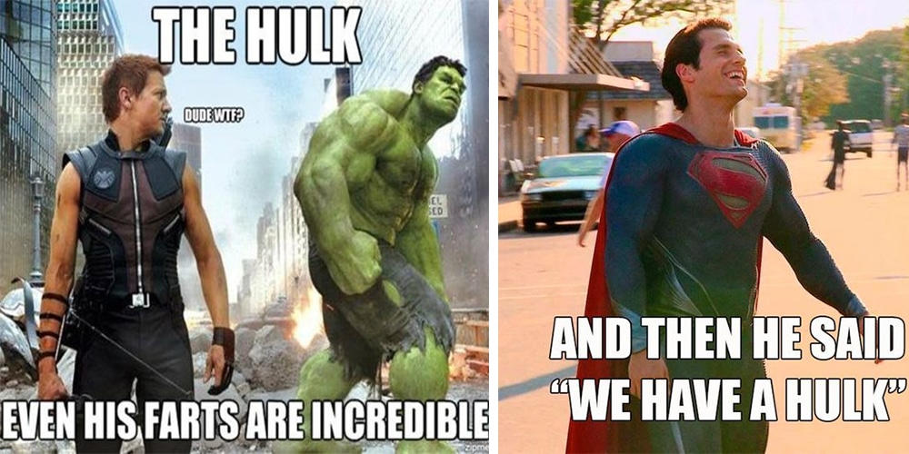 30 Savage Hulk Vs Superman Memes That Will Definitely Start A Fan War