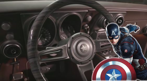 Robert Downey Jr. Gifted Chris Evans A Captain America Themed Camaro