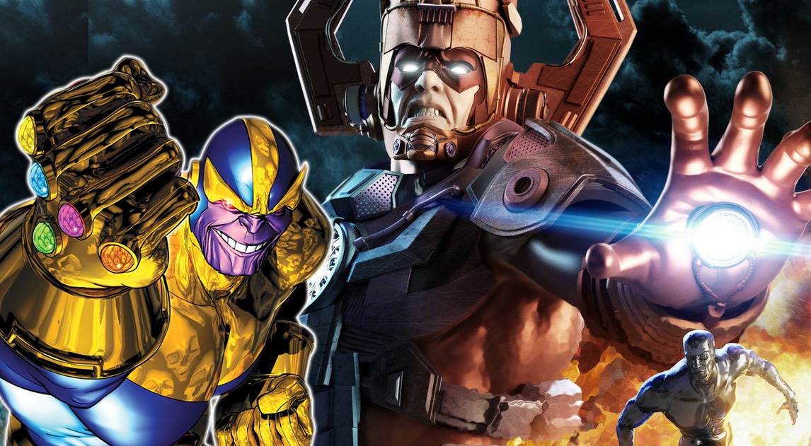 dc marvel characters who can crush thanos AT