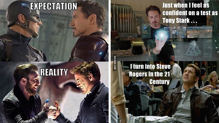 16 Incredibly Hilarious Captain America Vs. Iron Man Memes