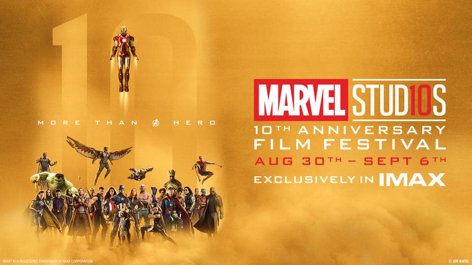 All 20 Marvel Cinematic Universe Movie Will Be Returning To Imax Theaters For It’s 10th Anniversary Event