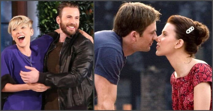 35 Adorable Images Of Scarlett Johansson And Chris Evans That Define Friendship Goals