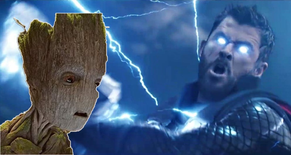 Infinity War: Here’s How Groot Was Able To Lift Thor’s Hammer!