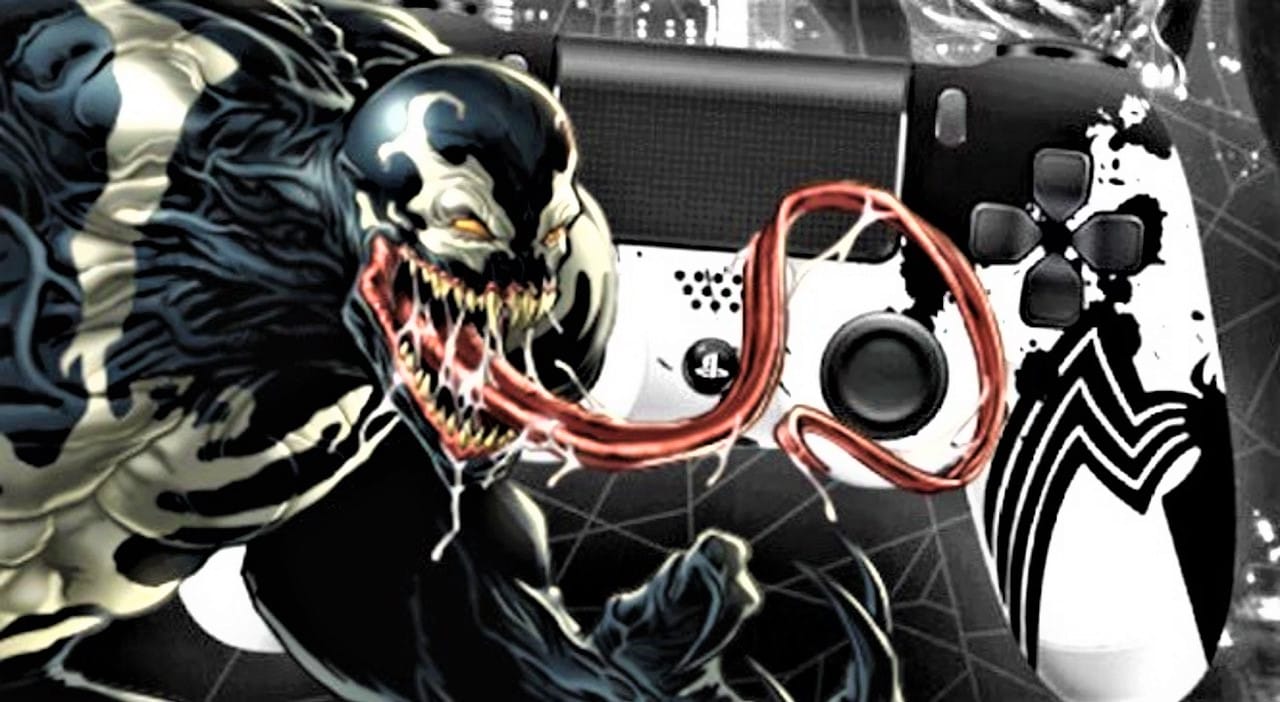 Venom Themed ‘PS4 Controller’ Design Revealed By Kustom Kontrollerz