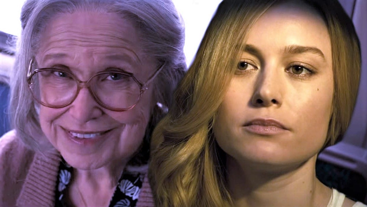 Captain Marvel Punching An Old Lady In The Trailer Becomes A Popular Meme